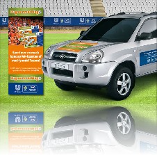 Unilever Rugnummerbingo auto en poster